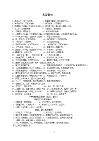 小学生须掌握的名言警句