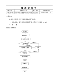 端墙式洞门施工技术交底记录大全