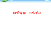 班会手机、网络主题班会ppt课件