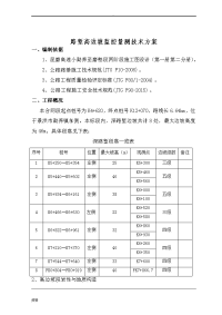 路堑高边坡监测方案设计