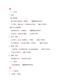【最新精选】高中120个文言文实词“请”、“穷”全解