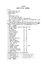 高中文言文复习——通假字导学案(教师版)