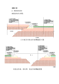 路面结构详大样图：