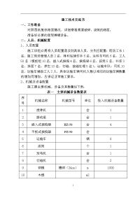 C30混凝土路面施工技术交底