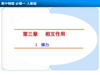 高中物理课件：3.2 弹力（人教版必修1）