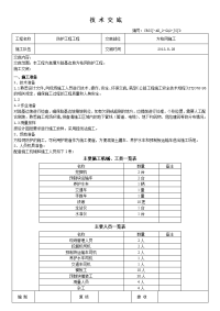 方格网防护施工技术交底-下发