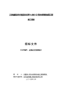 江西省新余市分宜县长坑等16座小（2）型水库除险加固工程