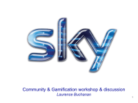 sky_customer journey mapping- 凯捷咨询sky客户体验旅程设计管理咨询项目交付件之sky community & gamification workshop