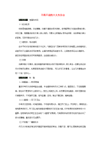 重庆市中考语文试题研究 第四部分 作文 专题二 三大招成就满分作文 不得不说的六大失分点素材