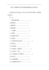 跨国道特大桥下部结构实施性施工组织设计