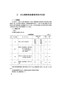 办公楼软弱地基强夯技术交底(摘录自04年3月第一版《建筑工程施工技术交底实例应用手册》第22-24页)