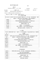 屋面SBS施工技术交底记录