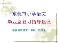 《东莞市小学语文》PPT课件