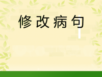 小学语文总复习专项修改病句课件