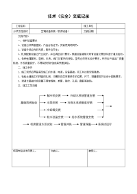 通风空调施工技术交底-空调设备安装(机房设备)