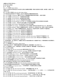 学生采暖通风与空气调节术语标准