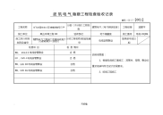 电线穿管敷设隐蔽工程施工检查验收记录10#楼