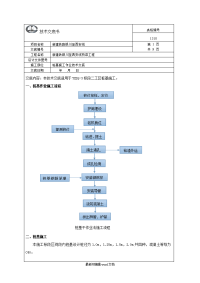 干作业法钻孔桩施工交底