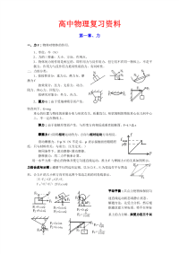 高中物理总复习资料