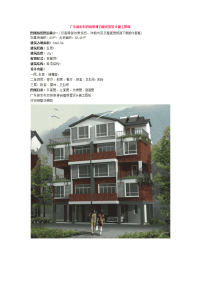 广东新农村双拼联排自建房屋设计施工图纸
