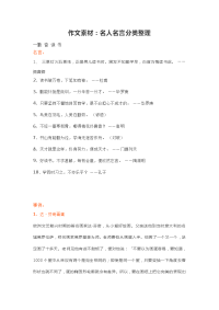 作文素材：名人名言分类整理.doc
