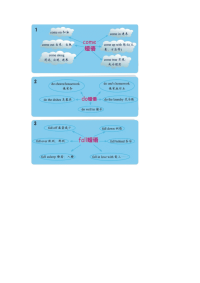 初中英语常用短语汇总