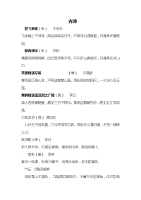 五年级下册古诗名言警句