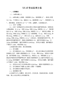 某矿旁站监理方案