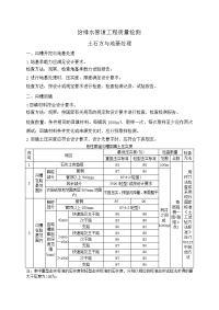 给排水管道工程质量检测