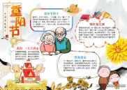 WORD小报：中国传统节日重阳节小报电子小报手抄报word小报.docx