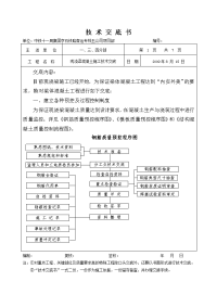 现浇梁混凝土施工技术交底