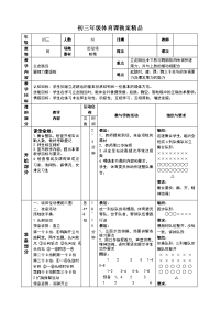 初中立定跳远教案精品