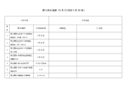 周工作计划表(9.23-9.29)