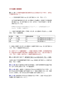 多层建筑设计防火规范-4安全疏散篇