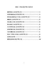 标准护理计划