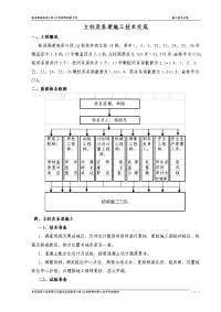 立柱及系梁施工技术交底