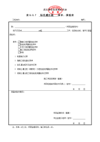 钻孔灌注桩报验申请表