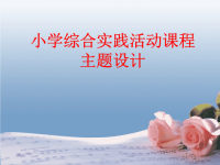 小学综合实践课ppt课件
