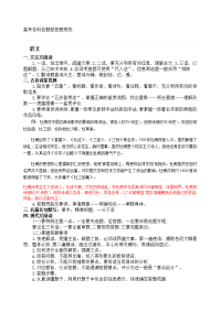 高考答题规范