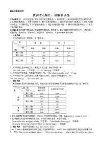 初中英语语法复习(代词)