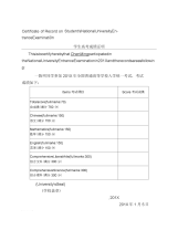 高考成绩证明