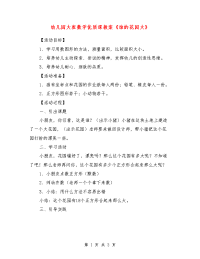 幼儿园大班数学优质课教案《谁的花园大》