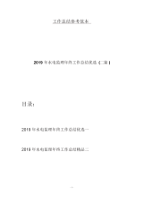 2019年水电监理年终工作总结优选(二篇).docx