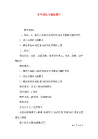 （精选）小学消化与吸收课件x