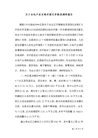 关于水电产业实地考察运作情况调研报告（四）