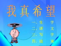 我真希望小学课件