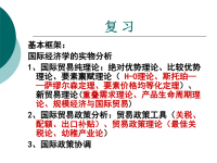 [经济学]国际经济学考试重点