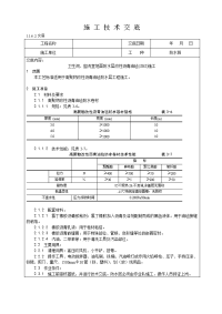 卫生间、盥洗室地面防水层改性沥青油毡(sbs)施工技术交底