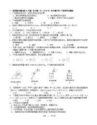 中考复习初中化学经典模拟题与答案解析