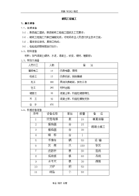 砌筑工程施工技术交底记录大全